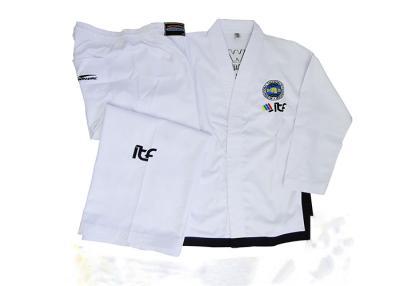 China 160CM - 210CM Martial Arts Gee Adult Taekwondo Dobok Uniform for sale