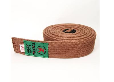 China correa de encargo de Bjj de los kimonos de Brown Jiu Jitsu de la anchura de los 4CM para la academia en venta