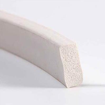 China Factory Supply High Elasticity Silicone Rubber Gasket Strips Silica Gel Foam Sealing Strip for sale