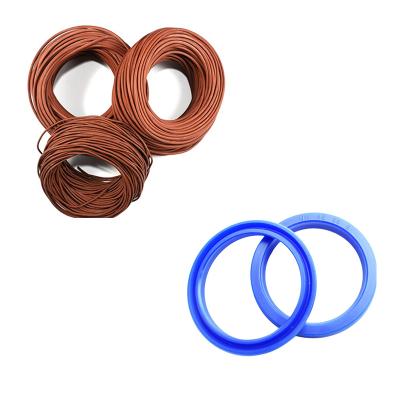 China Industrial Customized Large Chemical Resistance Injector Flourosilicone Rubber Circle Seal Sealing Ring for sale