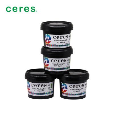 China Ceres Screen Printing Ink For Pet And Paper UV Dry Methode Te koop