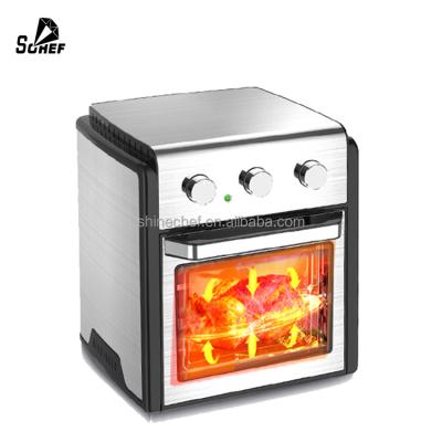 China 20L Countertop Commercial Electric Kitchen Appliances Stainless Steel No Oil Air Fryer Oven Cooker Toaster for sale