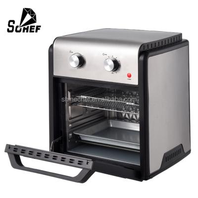 China 14L 18L 20L 23L Modern Countertop Electric Deep Fryers Digital Air Oven Mini Toaster Oven Smart Fryers for sale