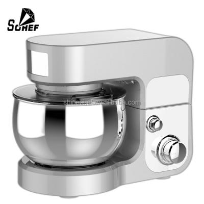 China Plasctic 6 Speed ​​Electric Food Mixer Schef Stand Mixer Cake Bread Dough Mixer Cake Bread Dough Mixer Kitchen Tilt Head for sale