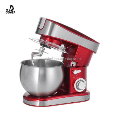 China 6 L Tilt Head Mixer Kitchen Dough Design 1200W Electric Food Cake Mixer Stainless Steel Bowl Stand Mixers For Breads for sale