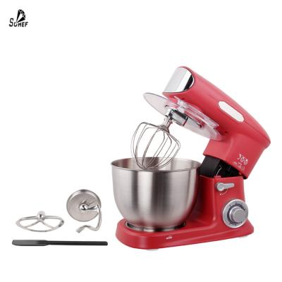 China Design Tilt Head UK Hotsale 7 Liters Food Egg Mixers Electric Tabletop Stand Aluminum Die-Cast Mixers for sale