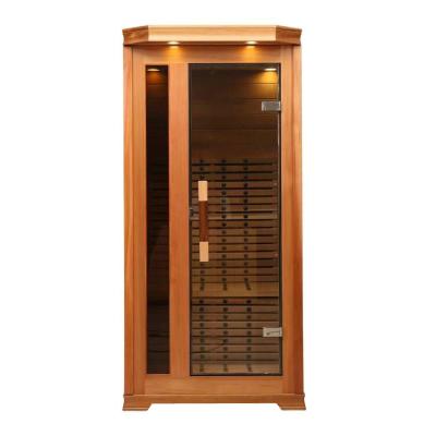 China Innovative Computer Control Panel New Product Sauna Room With Uniquely Designed Far Single Sauna Room for sale