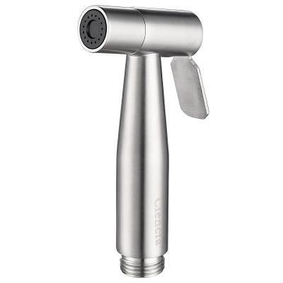 China Adjust Water Flow Ciencia Bidet Sprayer Stainless Steel Handheld Bidet Sprayer Spray Head Only To Toilet, Hand Bidet Sprayer For Toilet WS024 for sale