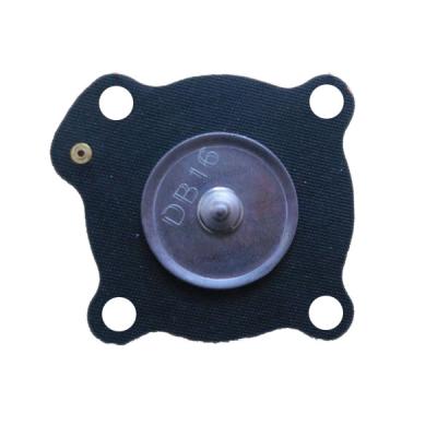 China Fabric Electromagnetic Pulse Valve Diaphragm NR CR FR NBR Material Solenoid Valve Diaphragm for sale