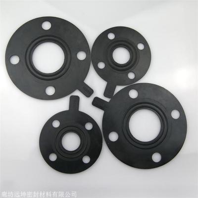 China High Corrosion Resistance Rubber Flange Gasket 2mm Thickness Tensile Strength 1000 Psi for Your Requirements for sale