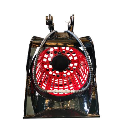 China Excavator Attachment WORLD Excavator Rotary Screen Bucket Rotary Screening Bucket For 1-50t Excavator for sale