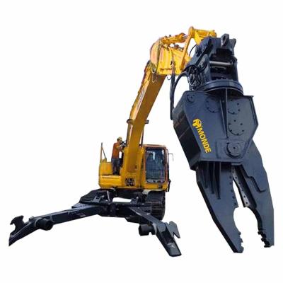 China Recycling WORLD Excavator Hydraulic Demolition Shear Steel Car Dismantling Shear for sale