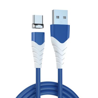 China Schitec High Speed ​​Phone PVC USB Fast Charging 3 Magnetic Cable 3.3ft 1m in 1 Type-C Micro USB Cable for sale