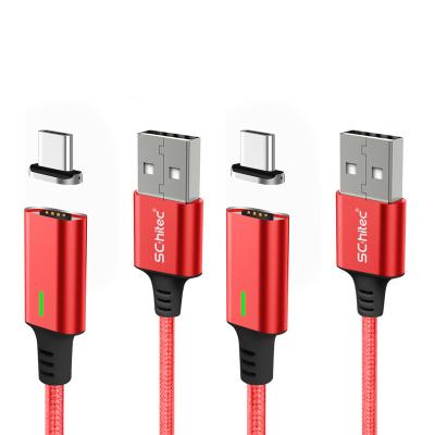 China Charging+Data Transfer New Arrival Strong Magnet USB/Type c/8pin Micro Magnetic Fast Charging Cable for sale