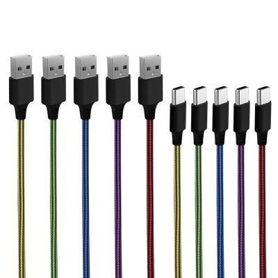 China For Huawei TKETAI Hot Selling On Amazon PVC 5 Colors Type A.W.G. Charging Cable 2A 20 1m USB C for sale