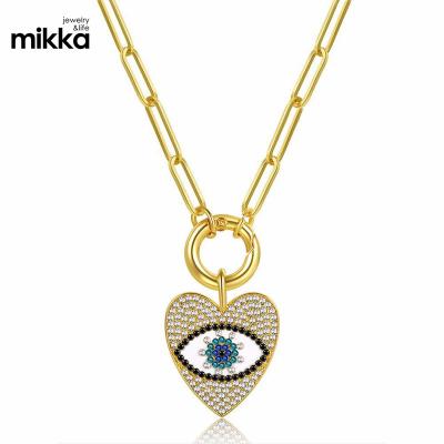 China SY 925 Sterling Silver Third Evil Devil's Eye Pendant Necklace Religious Spiritual Mandala Jewelry TRENDY for sale