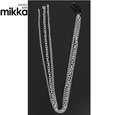 China Hot Selling Fashion Accessories Women Wig Extension Tassel Aluminum Chain Hair Cap Air Claw Clip Chain Accessories for sale