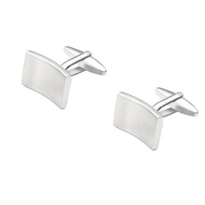 China Classic Popular SY Alloy Sterling Silver Plated Cuff Links For Mens Gift Mens Jewelry for sale