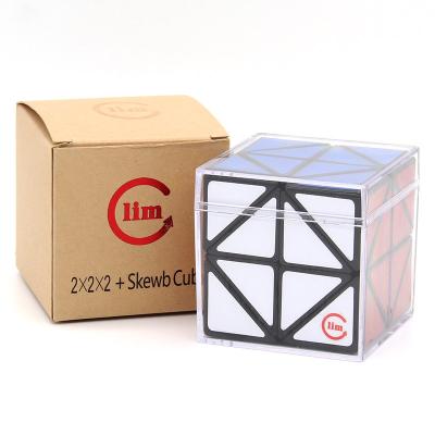 China Toy Fangshi Educational LimCube 2 Layer Biased NEO 2x2 Lim Cube Antistress Educational Toys Speed ​​Magic Professional Plastic Puzzle for sale