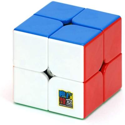 China Professional Cubo Magico puzzle toys in Toy Moyu Meilong 2x2 speed educational magic smooth cube competition cube for kids for sale