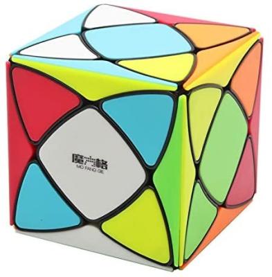 China MoFangGe Ivy Leaf 3x3 Speed ​​Educational Magic Cube X-Man Cube Leaf 3x3x3 Toy QiYi Super Maple Leaf 3x3 Educational Toy for sale