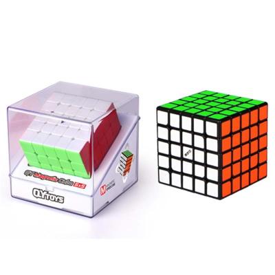 China Professional Black Magic Stickerless Cube Speed ​​Magnetic Puzzle Competitionl Educational Toys MS Series Magnetic 5x5x5 from Toy Qiyi for sale