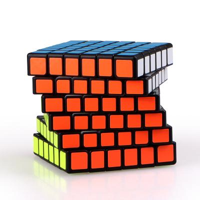 China 6Layers Speed ​​Educational Magic Puzzle MoFangGe Cube Toy Qiyi Qifan S 6x6x6 Educational Toys for sale