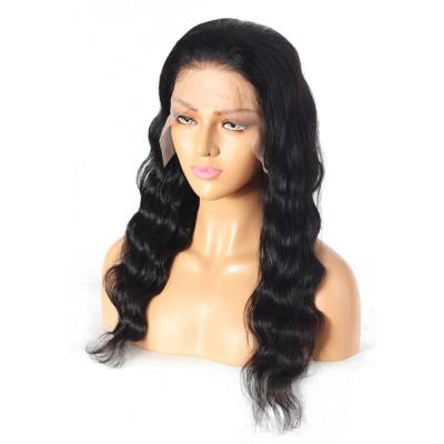 China 100% Body Wave Hair Lace Front Wig 150% 180% Density Brazilian Hair Cuticle Aligned Human Hair Transparent Human Hair 4x4 Body Lace Closure Wig for sale