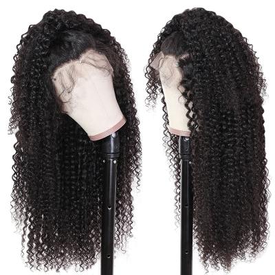 China Brazilian Hair Lace Wig 4*4 hd lace wig preplucked by wholesaler raw curly curly curly full lace wigs lace front wigs hd lace wig for sale