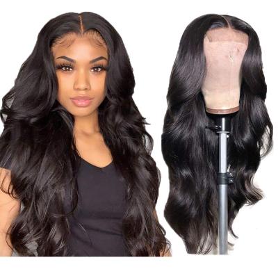 China Wholesale Cheap Body Wave 180% Density Body Wave Pre Plucked Lace Wigs 100% Human Brazilian Remy Human Hair Lace Front Wigs For Women for sale