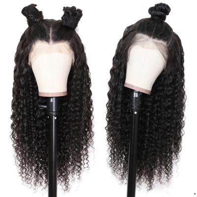 China Wholesale Deep Wave 150% Density Brazilian Virgin Human Hair 100% Deep Wave Lace Front Wigs Hot Wigs For Black Woman YouTube for sale