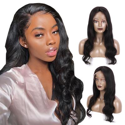 China Unprocessed Body Wave Wig 100 Brazilian Virgin Hair China Seller Wholesale Body Wave 13*6 Lace Front Wigs For Black Women for sale