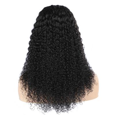 China Curly Hair U Front Wigs Glueless Brazilian Virgin Hair Non-Lace Wig Hair Piece Machine Made Curl U Part Wig For Women Color Wholesale Price for sale