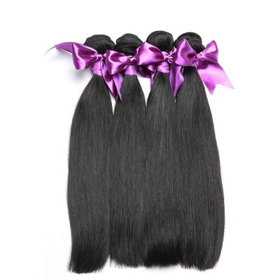 China Silky Straight Wave Sellers Double Drawn Straight Hair Weave Virgin Brazilian Hair Bundles 100% Unprocessed Brazilian Bundles For Women for sale