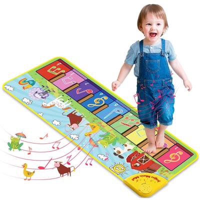 China Educational Toy OEM Musical Mat For Play Musical Carpet Kids Baby Musical Dance Mat for sale