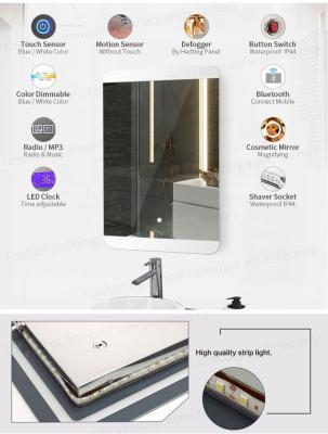 China El cuarto de baño de la eficacia alta LED duplica el CE del interruptor de la pantalla táctil certificado en venta