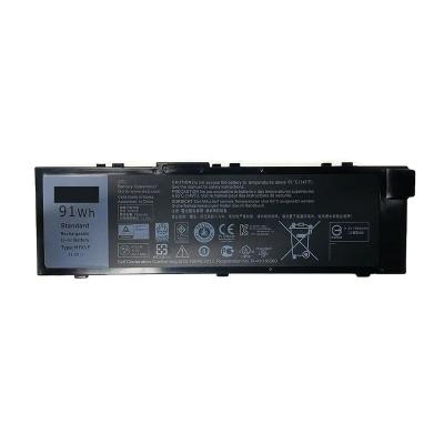 China Original 11.4V 91Wh MFKVP GR5D3 0RDYCT T05W1 LAPTOP Laptop Battery For Dell Precision 7510 7520 7710 7720 M7710 M7510 Series for sale