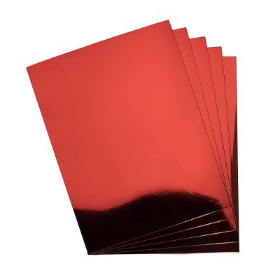 China High Quality Recycled Materials Wholesale Metallic Paper Cardboard Stock 8.5x11 Inch Low Moq for sale