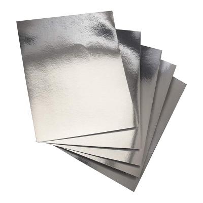 China Printable Recycled Card Rose Gold Metallic Coated Paper Materials 60 Sheet Pack A3 A4 B2 Size for sale