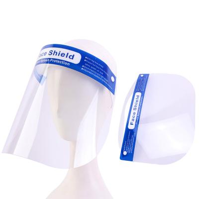 China KDM-21 Clear Plastic Sun Visor Image Cap Face Mask Protective Helmet Splash Face Mask Outdoor Fogproof Direct for sale