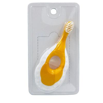 China Disposable Hot Sales With Good Quality Ergonomic Baby Ring Toothbrush for sale