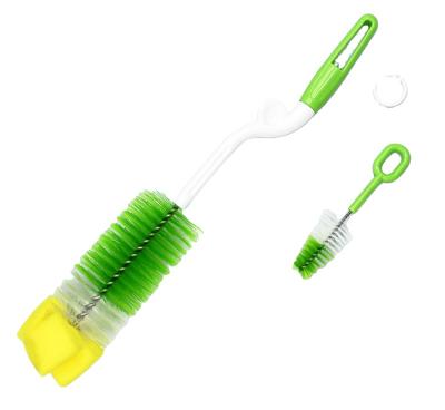 China Effective Cleaning Cleaning Brush Elojo High Density With Soft Bristle Nylon Bottle Brush for sale