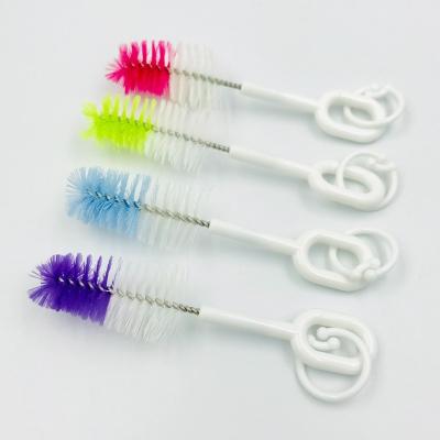 China New Arrival Sustainable Bottle Cleaning With Soft Bristle Rotary Bottle Brush-Classic Type Cleaning Brush for sale