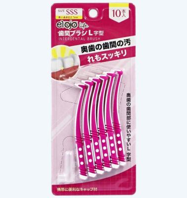 China Viable Elojo Angled Interdental Brushes 10 Count Size Sss for sale