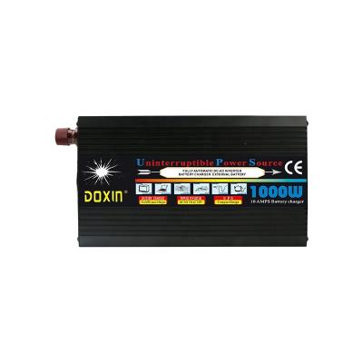 China Home Doxin 12v 24v dc ac 110v 220v 1000w 1200w 1500w ups power inverter with charger for lift for sale