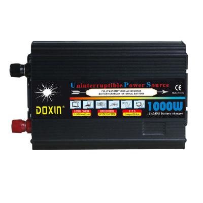 China Guangzhou 12v 24v 1000W solar power system modified sine wave power inverters with battery charging for sale