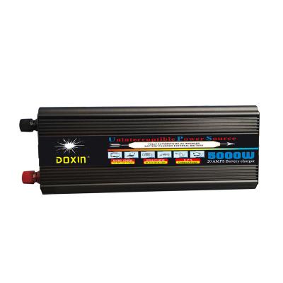 China Solar Power System High Capacity 5000W DC To AC 10000w Peak 24v 48v DC Ups Inverters For Home for sale