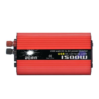 China Solar power system dc 12v 24v to ac 110v 120v solar inverter 1500w inverter for factory sales for sale