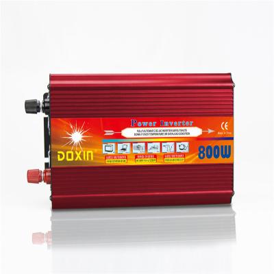 China Solar Power System Off Grid Modified Sine Wave 800W 12v 220v LED Inverters With Multi Protections for sale