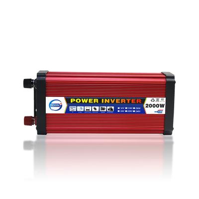 China Home 2021 new high power portable mini 2000W easy-to-operate pure sine wave car inverter for sale